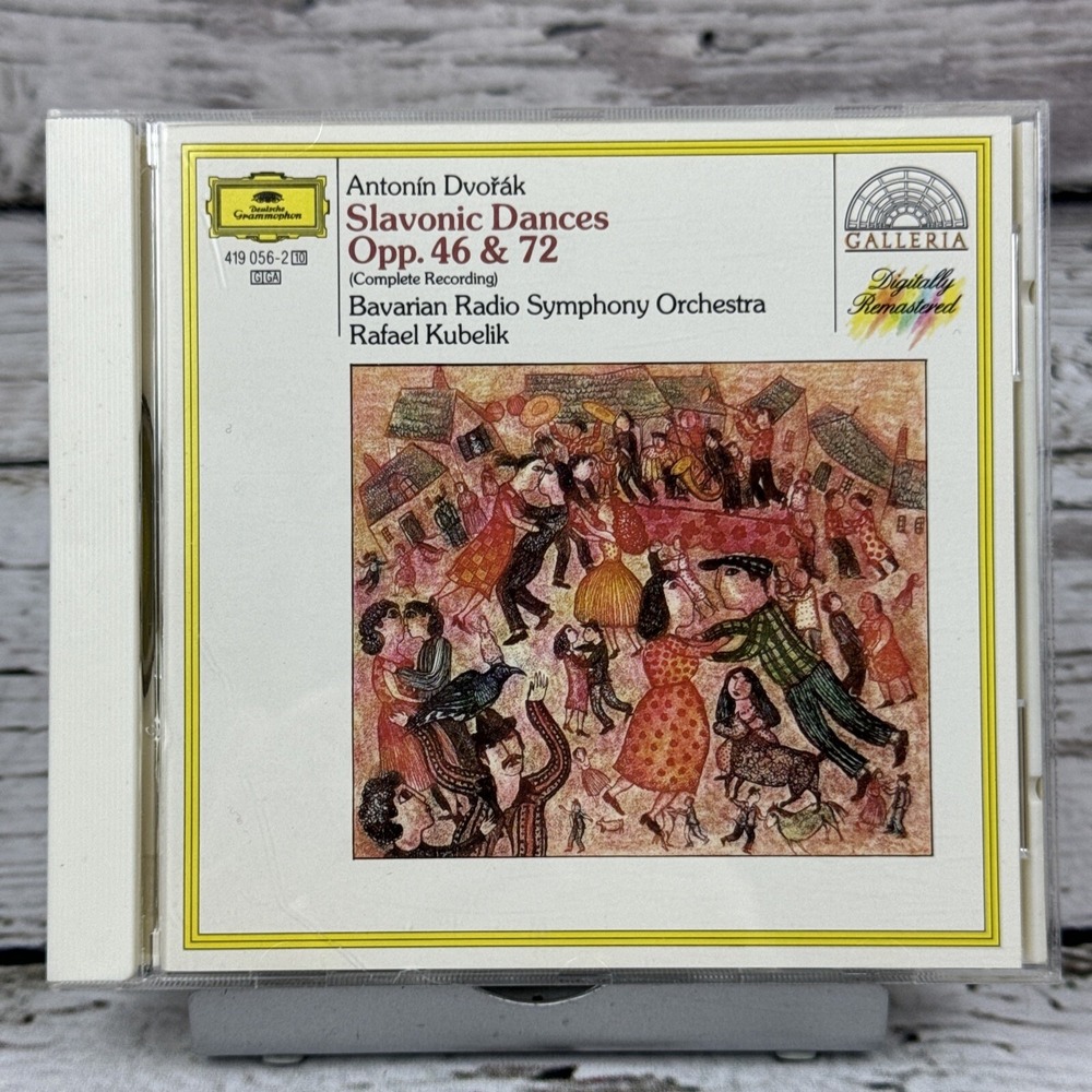 Antonín Dvořák - Bavarian Symphony Orchestra‎ - Slavonic Dances 6 & 72 [CD 1986]
